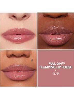 1 Pc. BUXOM Mini Full On Lip Polish CLAIR 0.07fl. Oz /2 ml